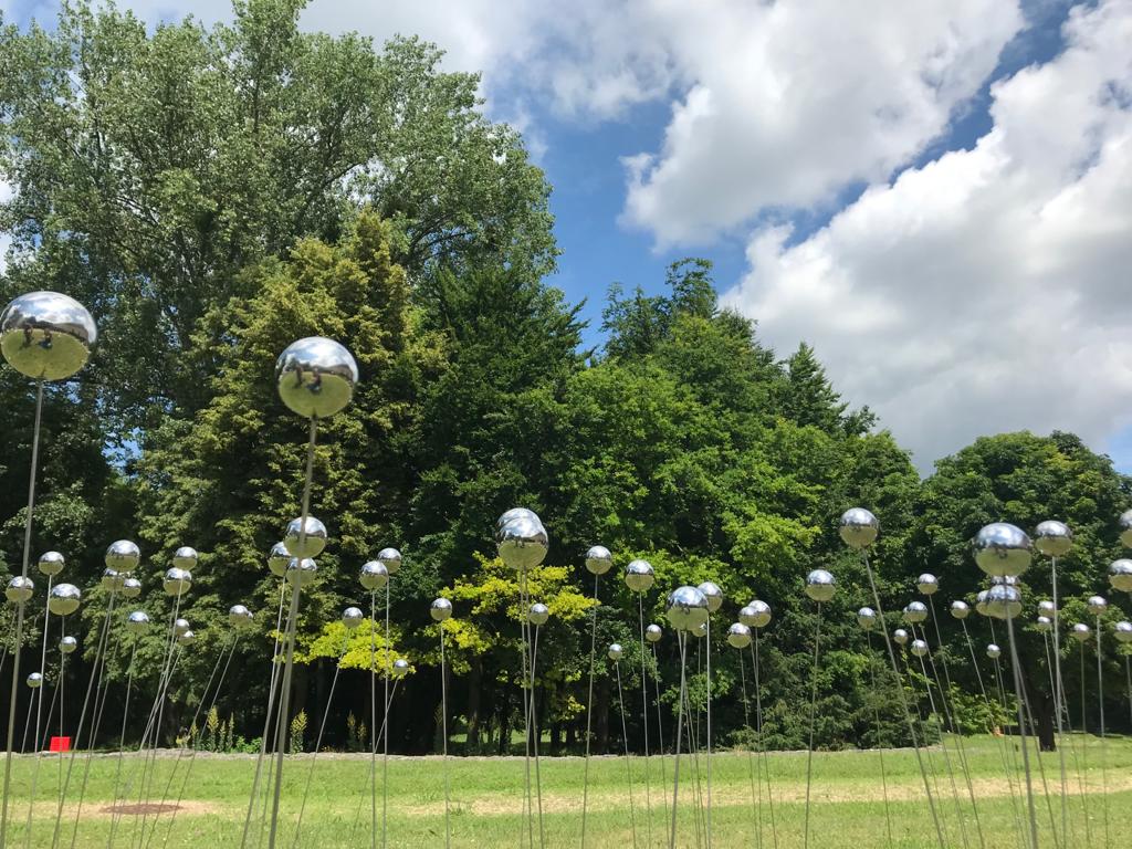 Installation artistique Qi Flowers