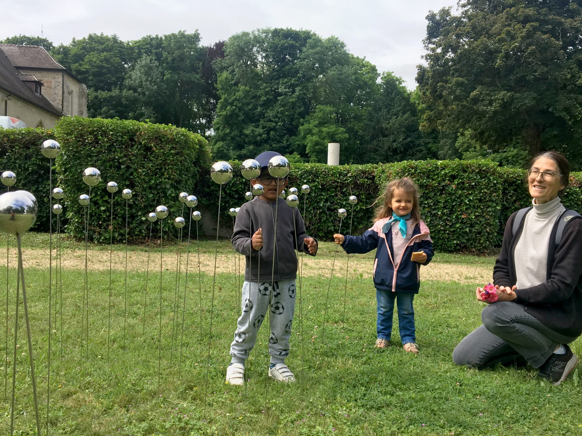 Installation artistique Qi Flowers