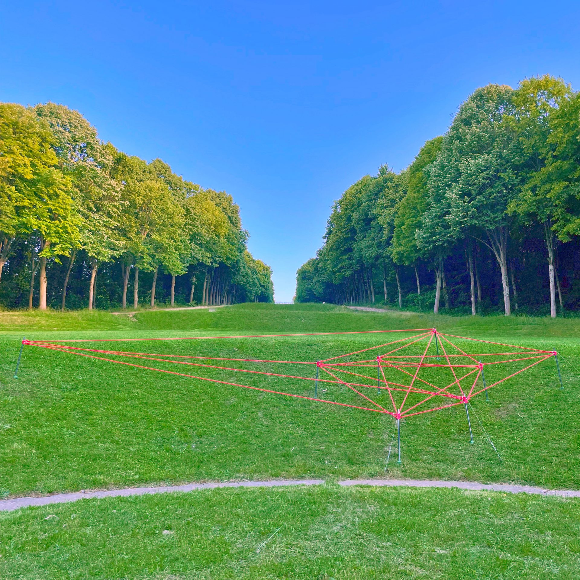 Installation artistique Distances de Stéphane Bissières