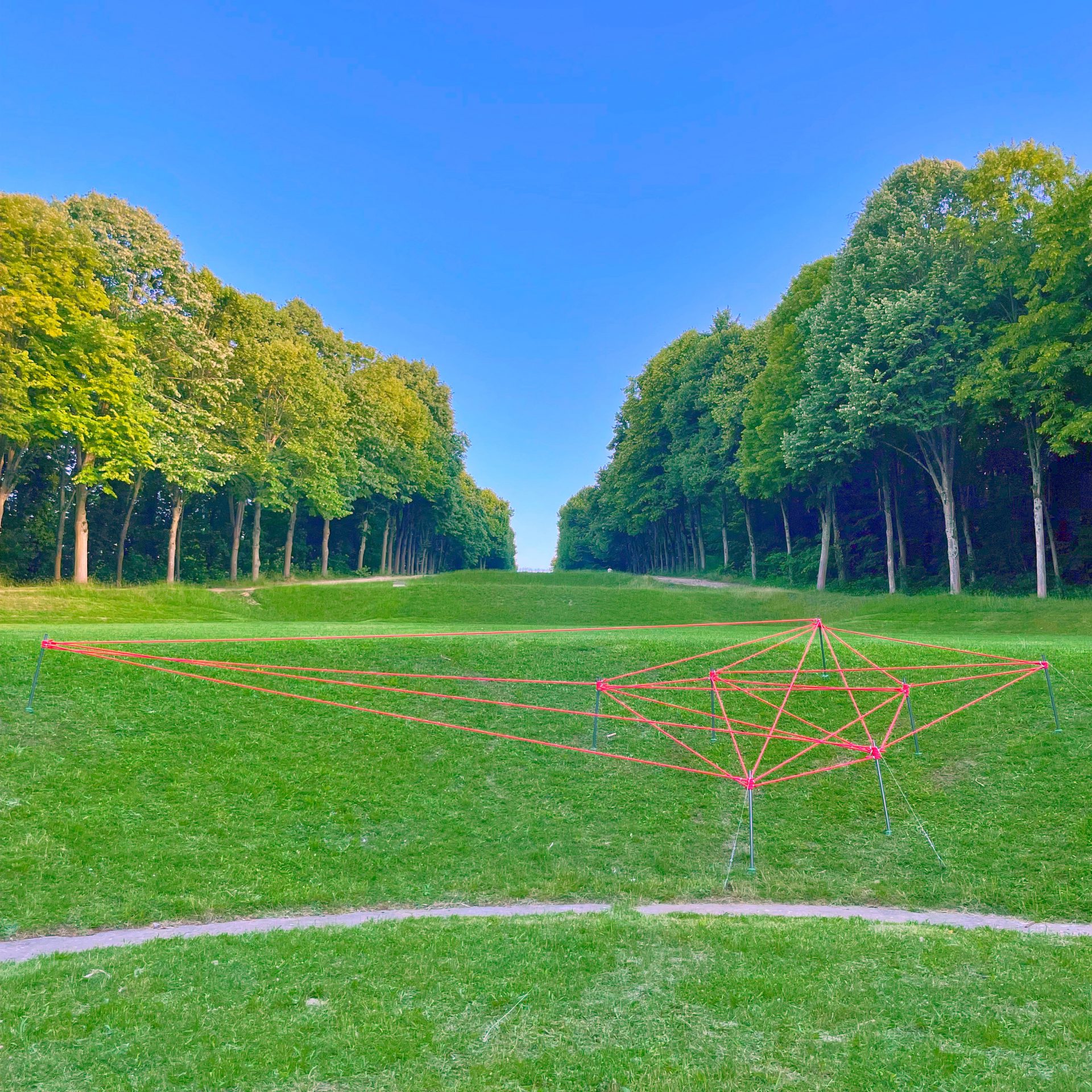 Installation artistique Distances de Stéphane Bissières